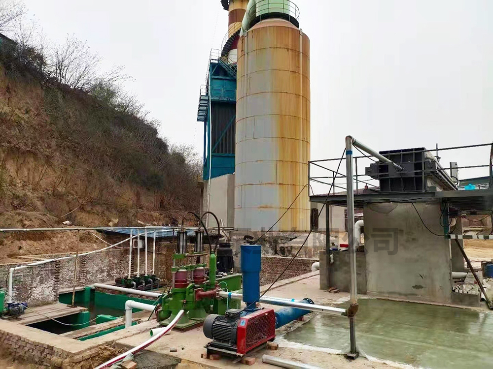 磚廠用壓濾機(jī)專用泵客戶現(xiàn)場